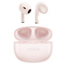 Bevielės ausinės - laisvų rankų įranga Xiaomi Mibro Earbuds 4 rožinės (rose) 
